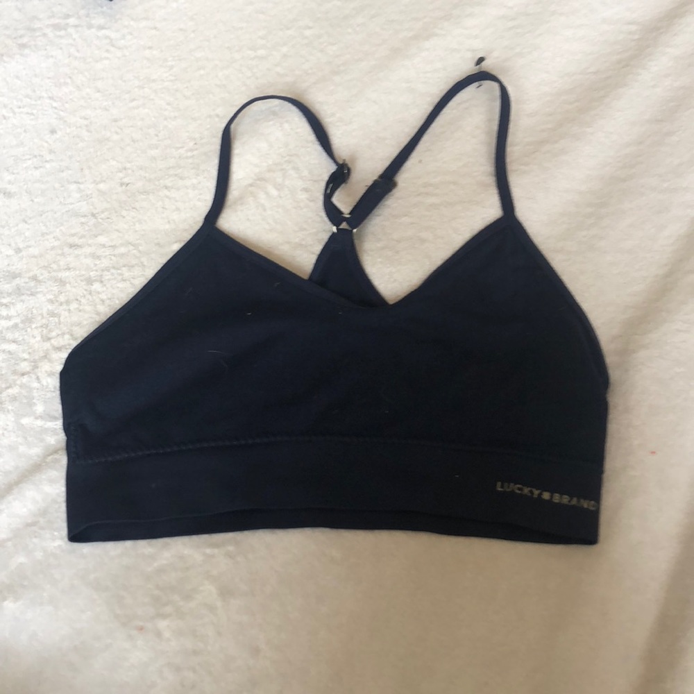 lucky brand navy training bra